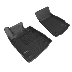 Nissan Z Floor Mats - Front - 3D MAXpider - Kagu - Black - `22-`24